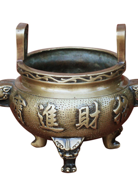 供关公专用立式财神爷佛堂香炉
