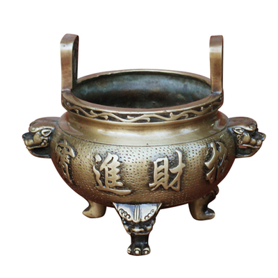 供关公专用立式财神爷佛堂香炉