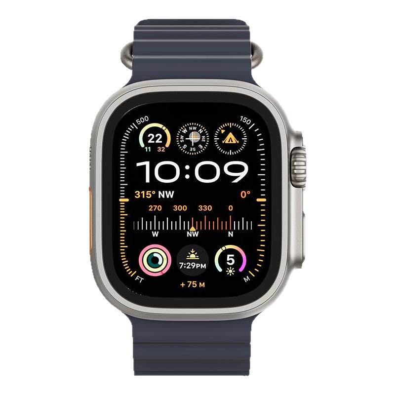美国Switcheasy适用于苹果iwatch保护膜S10代iwatch10新款2024全屏手表盘钢化膜防刮耐磨防油污超清保护膜