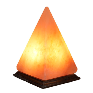盐灯喜马拉雅水晶盐灯 金字塔盐灯 风水招财灯创意岩灯卧室小夜灯