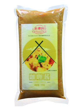 来得妙咖喱酱1kg即食拌饭黄金