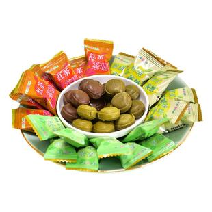 天福茗茶综合茶糖多口味茶味糖果散装硬糖休闲零食红茶绿茶茉莉味