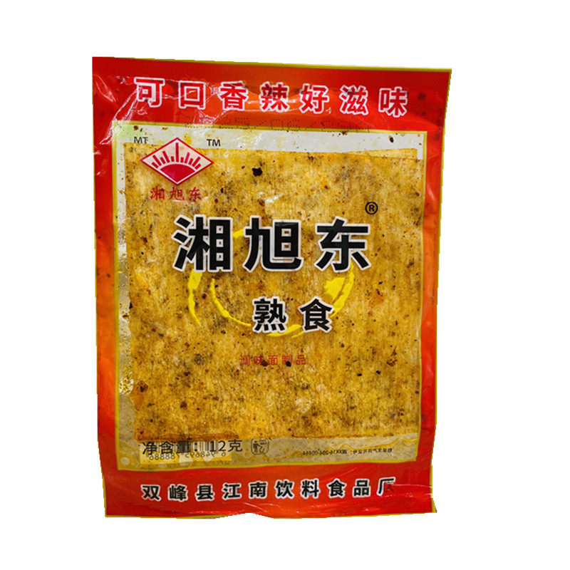 湘旭东麻辣片香辣片咸辣湖南双峰特产儿时小包旭东网红辣条12g