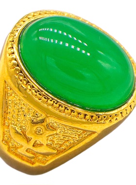 越南沙金戒指男士正品