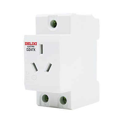 德力西导轨式模数化插座