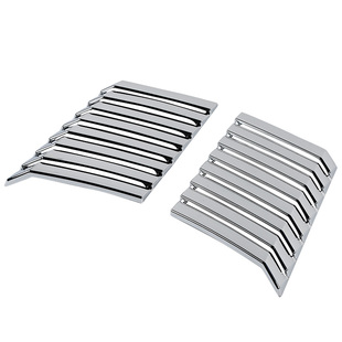 适用于09-14款福特猛禽f150机盖改装件引擎盖进气风口格栅装饰贴