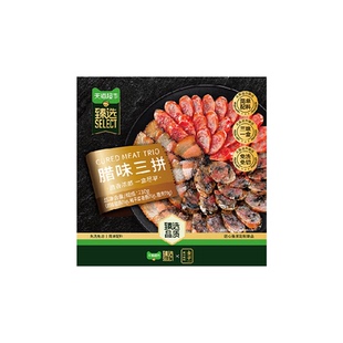 猫超臻选腊味三拼腊肉腊肠切片免切免洗野餐露营快速便当煲仔饭