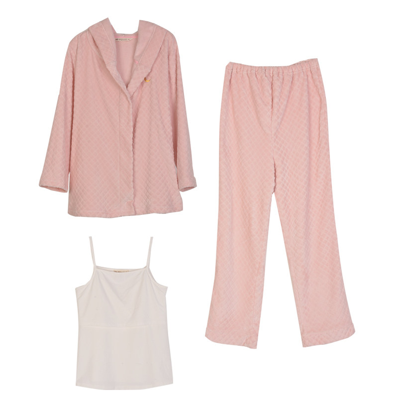 快乐屋孕妇月子服产后加厚加绒女
