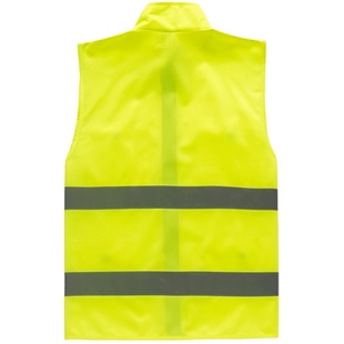 热卖护学岗款反光背心马甲可印字志愿者义工反光衣交通劝导荧光衣