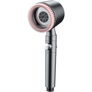 加压花洒淋浴喷头增压五档浴室家用卫生间洗澡淋雨沐浴莲蓬头套装