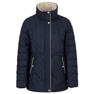 【白鹅绒】NAERSI娜尔思羽绒服气质立领25年冬季新款御寒保暖外套