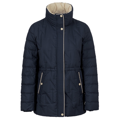 【白鹅绒】NAERSI娜尔思羽绒服气质立领25年冬季新款御寒保暖外套