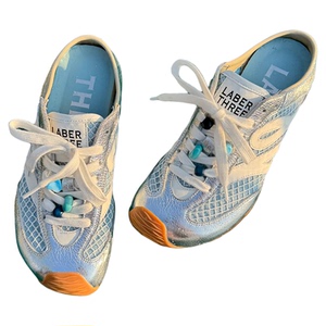 拼色串珠大头德训拖女