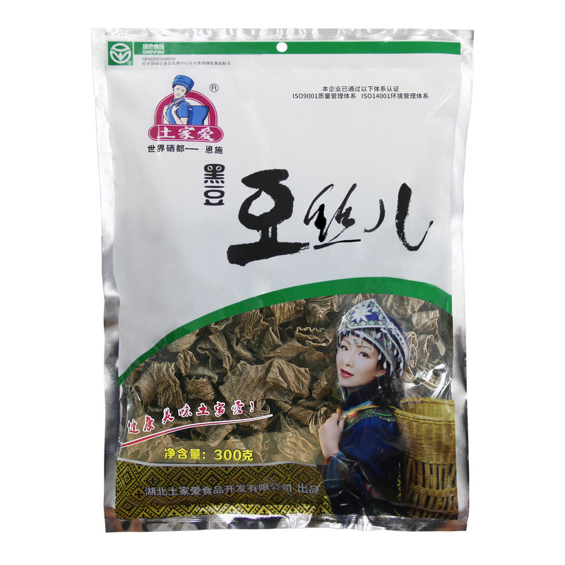 土家爱黑豆豆丝豆制品干货300