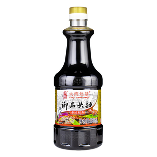 正果老街大湾灶基酱油御品头抽830ML特级酿造豉油汁生抽增城特产