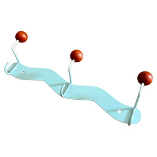 北欧实木挂钩铁艺墙上承重衣帽架卧室壁挂式衣钩打孔试衣间挂衣架