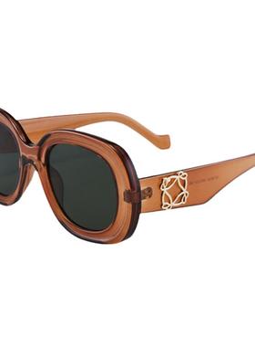 other防紫外线椭圆框复古通用