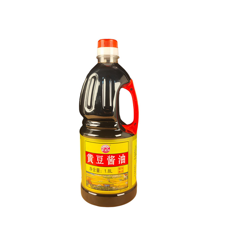 贵州遵义南白黄豆酱油1.8L瓶装