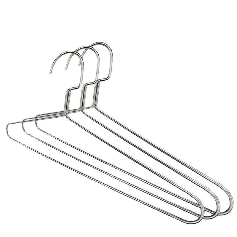 衣架不锈钢大衣架晒被浴巾晒架加长加强被单晾晒被套架架加粗实心