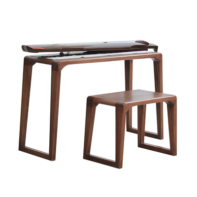 胡桃木琴桌书法桌全实木古琴桌