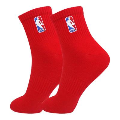 NBA大红色本命年新年结婚棉袜