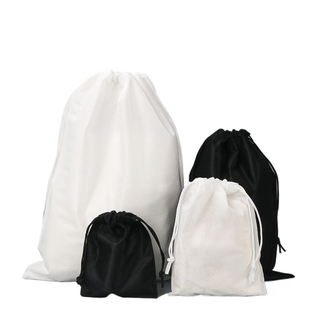 水刺无纺布电子数码包装抽绳束口袋定制logo收纳袋防尘隔脏防刮花