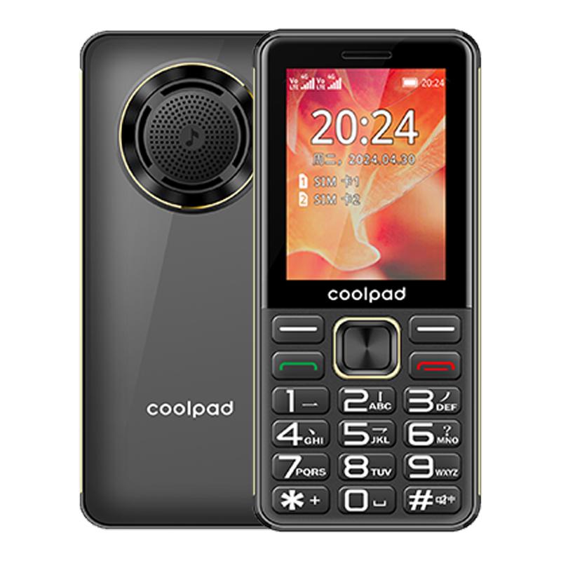 酷派（coolpad)K88新款正品5000毫安大电池超长待机老人手机大字大声大屏4G全网通老年机学生男士女士备用机