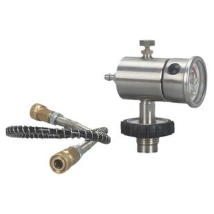 DIN氧气潜水气瓶大转小充气头花篮头转接头 G5/8潜水消防气瓶阀门