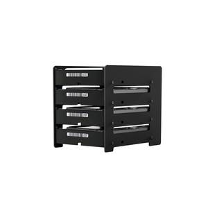 3.5寸多盘位硬盘支架稳定机身散热风扇2盘4盘6盘机械硬盘叠加支架