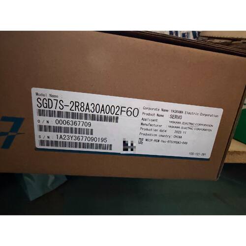 询价下单SGD7S-2R8A30A002F60 安川 伺服驱动器 可开发票