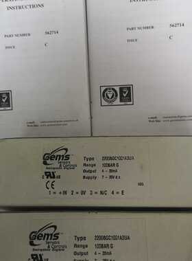 议价2200BGC1001A3UA美国GEMS捷迈压力传感器，包装有点旧，产品