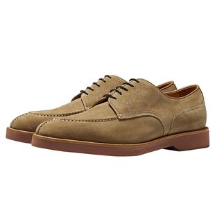 Truffaut反绒复古圆头德比鞋英伦休闲男鞋真皮翻毛皮鞋男商务正装