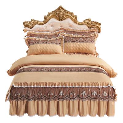 1.8被套四件套加厚全棉床单纯棉