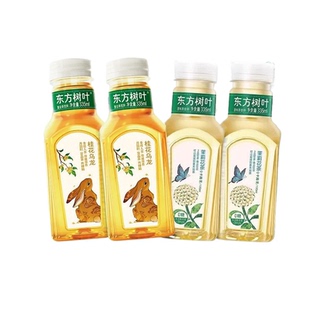 农夫山泉东方树叶335ml12瓶龙茶红茶茉莉花茶无糖饮料
