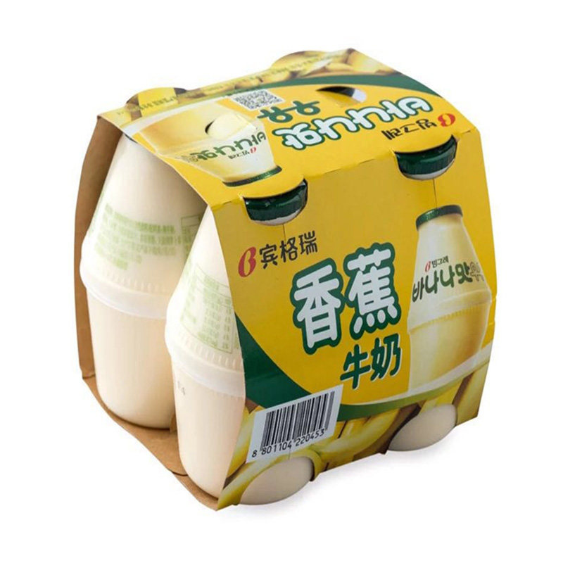 宾格瑞香蕉牛奶进口238ml瓶装