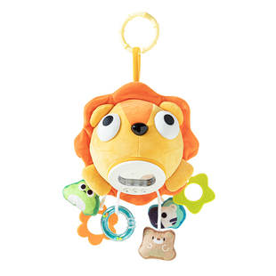 新生婴儿推车玩具挂件悬挂式音乐床铃车载安抚玩偶宝宝躺着看摇铃