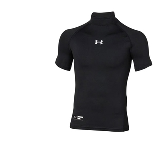 Under Armour安德玛青少年内衬短袖高领紧身衣弹力贴身吸汗直邮