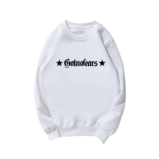 gotnofears罗志祥同款卫衣男这就是街舞潮牌GNF字母宽松长袖外套