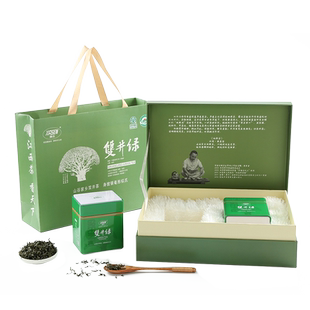 2025年4月霞森明前正宗双井白芽绿茶叶修水特产255g罐装礼盒装