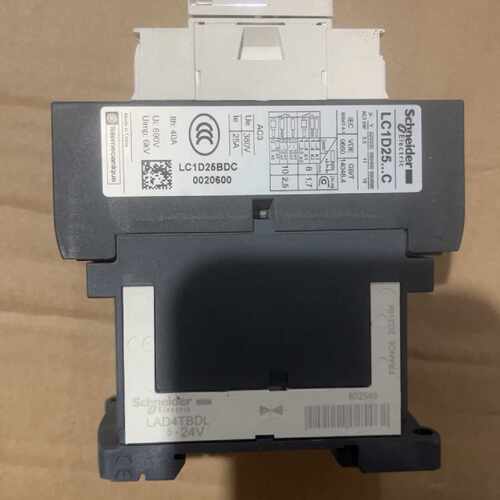 交流接触器 LC1D25BDC，24V DC线圈，额定议价