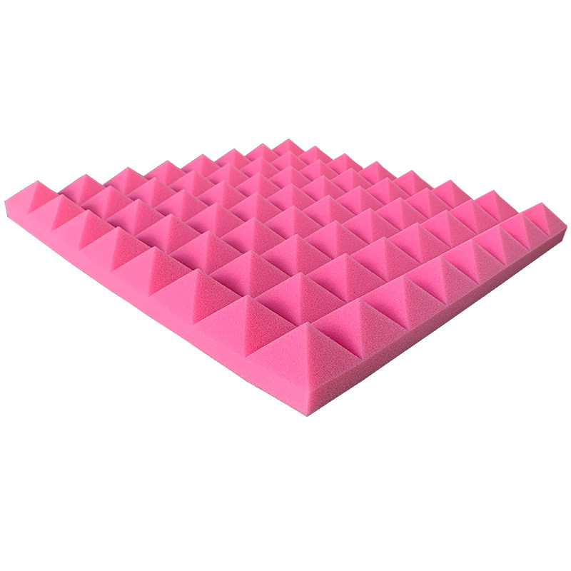 环保自粘带背胶金字塔墙面隔音棉