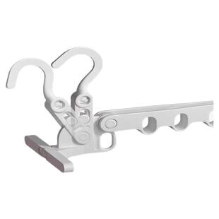 五孔折叠旅行便携式宿舍挂衣服酒店出差旅游室内晾衣挂钩神器