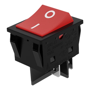 大电流船型开关KCD4大功率30A50A交流翘板电源开关电焊机工业开关