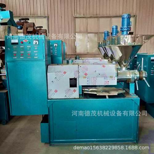 全自动大型榨油机全套设备花生菜籽家用小型压榨机商用螺旋榨油机
