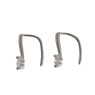 闪亮设计S925纯银耳钉女小众设计感高级轻奢气质耳饰耳钩耳坠女