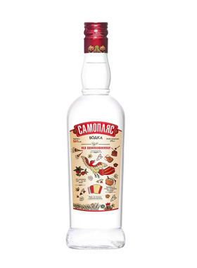 俄罗斯进口小鸟伏特加vodka蔷薇果味56度白酒烈性高度酒网红洋酒
