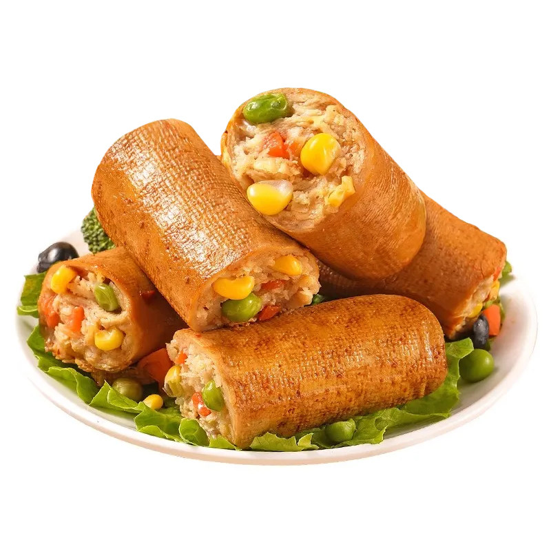 【买8包送8包】高蛋白豆皮鸡肉卷