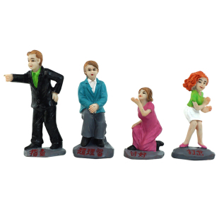 沙盘模拟心理学沙具套装玩具人物情景摆件指责超理智打岔讨好行为