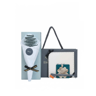 KRRAMEL松塔梳新款梳子气垫梳子蓬松高颅顶猪鬃毛梳子按摩顺发梳