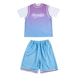 篮球服女童套装运动大童胖女生球衣中学生队服儿童运动训练服定制
